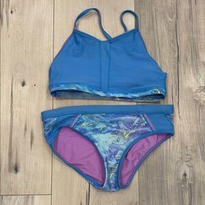 Girl’s Ivivva Reversible Bathing Suit, size 8